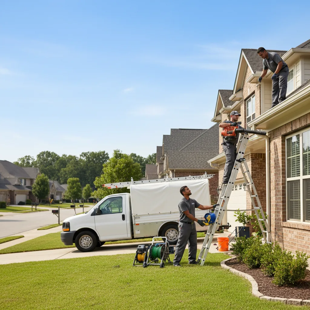 Home Gutter Service in Cecil, AR near me